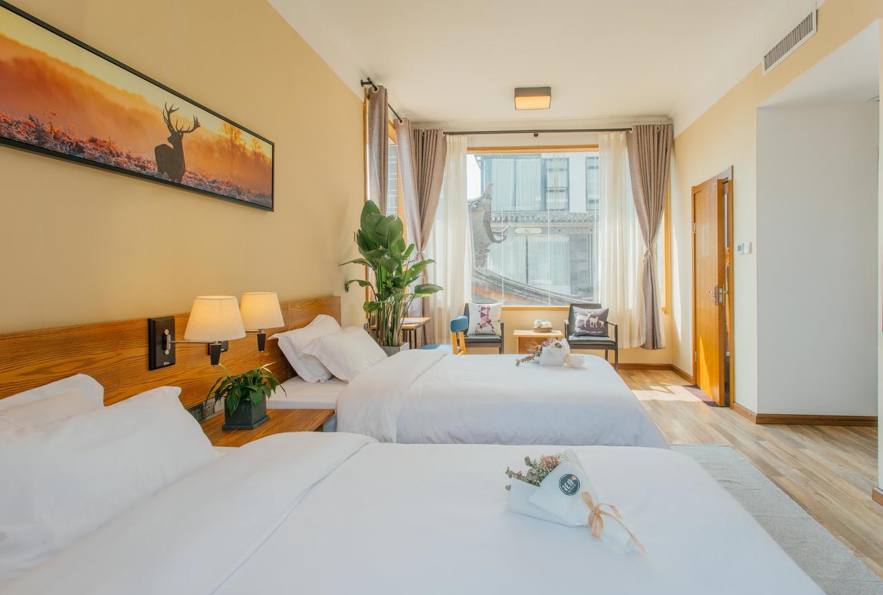 Aesthetic Design Of Ancient Town Hotel Дали Екстериор снимка