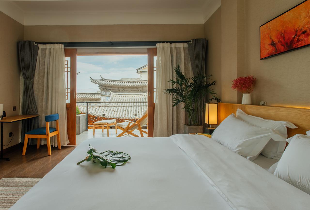Aesthetic Design Of Ancient Town Hotel Дали Екстериор снимка